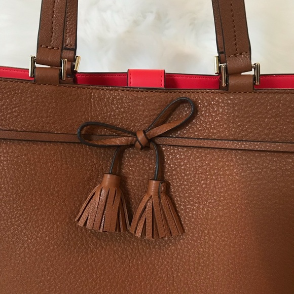 Kate spade hayes ginger tote warm ginger red - Picture 3 of 8